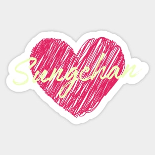 Sungchan Heart RIIZE Sticker